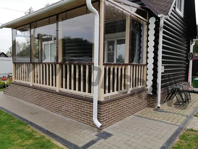 Ограждения из ДПК для террасы